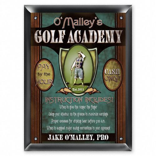 Personalized Signs – Golf Academy –