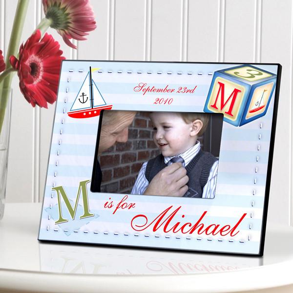 Personalized Children’s Picture Frames – Sailor Boy