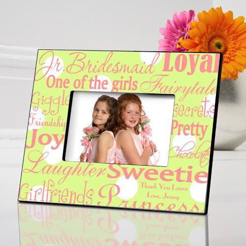 Personalized Junior Bridesmaid Picture Frames