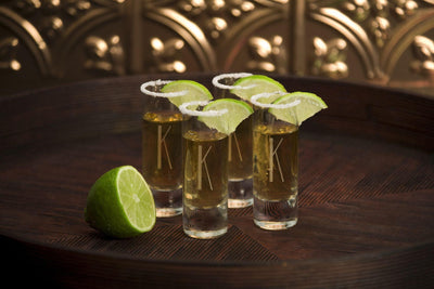 Personalized Set of 4 2.5 oz. Shot Glasses