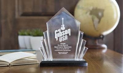 Custom Acrylic Arrow Impress Award