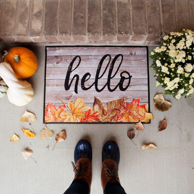 Personalized Fall Doormats