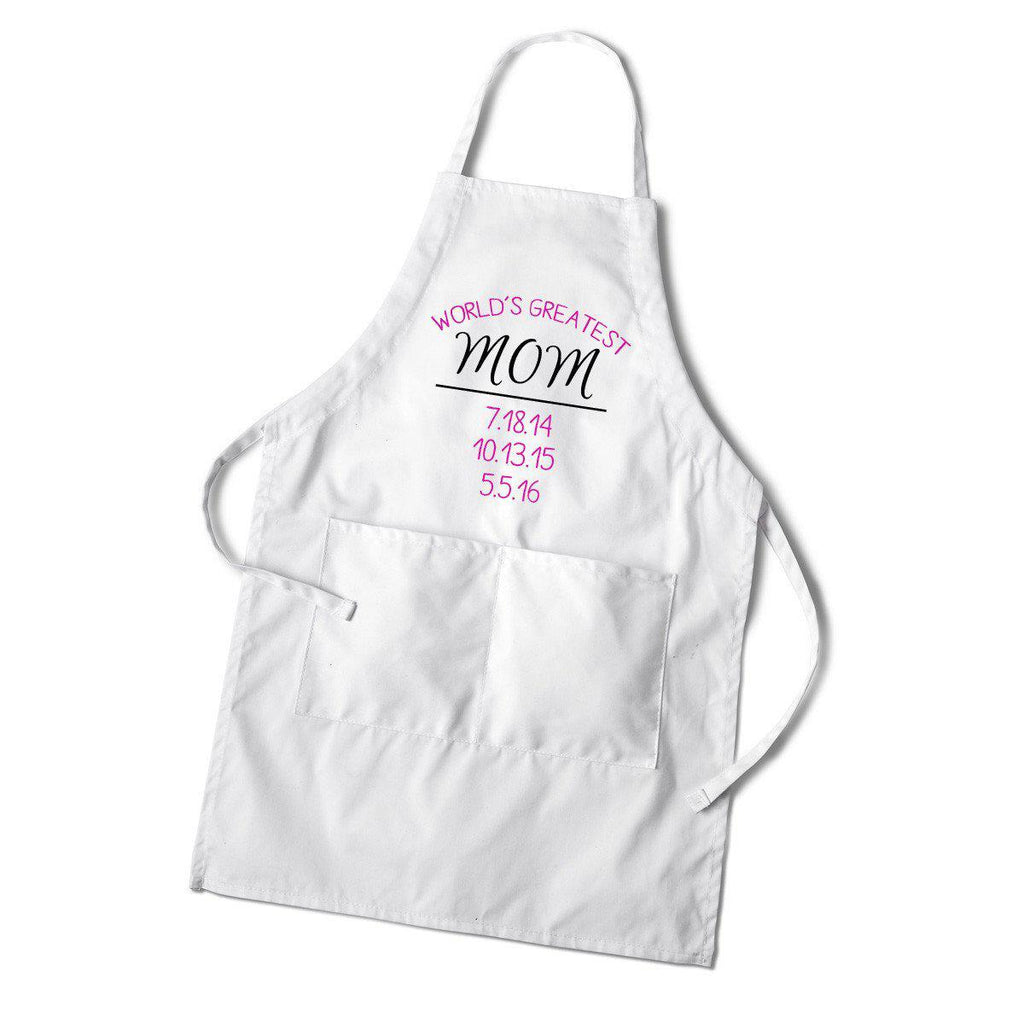 Worlds Greatest Mom Apron