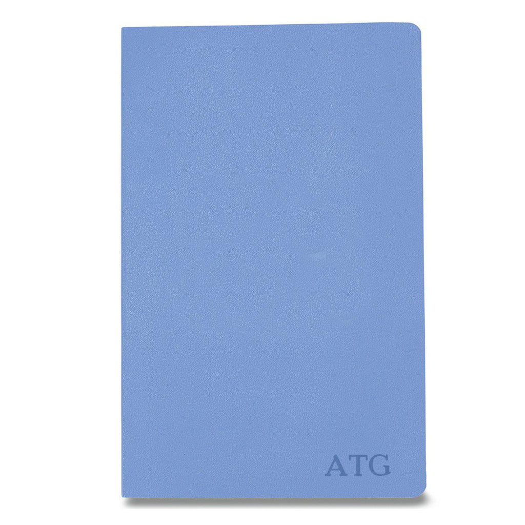 Personalized Moleskine Notebook Powder Blue
