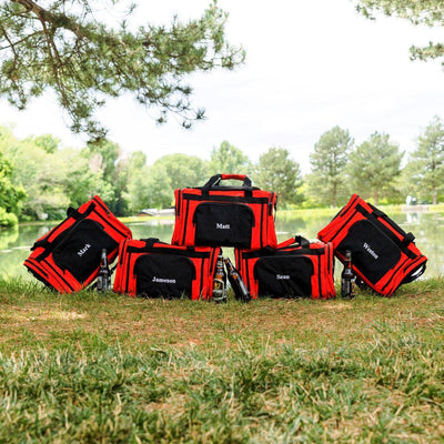 Personalized 2-in-1 Cooler Duffel Bags – Set of 5