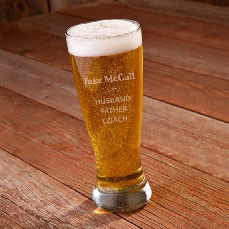 Personalized My Dad Defined 22 oz. Pilsner Glass