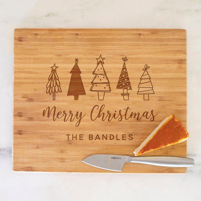 Personalized Holiday 11×13 Cutting  Boards