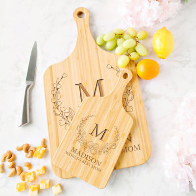 Personalized Handled Cutting Boards for Mom