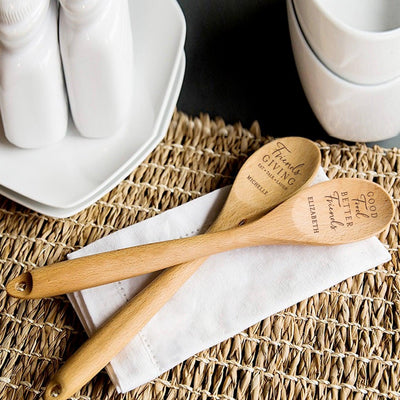 Personalized Friendsgiving Wooden Spoons