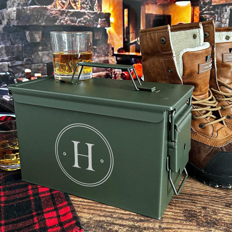 Personalized Recon Metal Storage Box