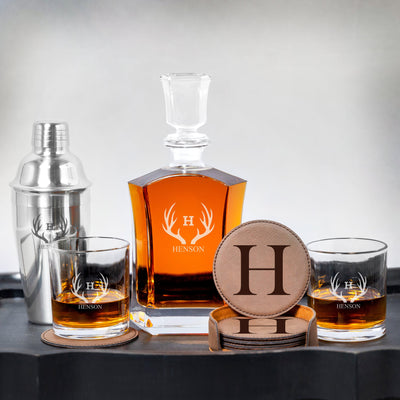 Personalized Barware Bundle Gift Set