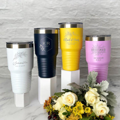 Personalized 30oz Bridesmaid Tumblers