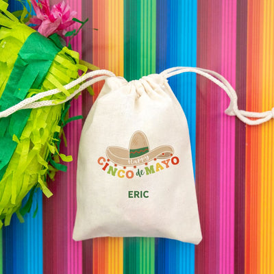 Personalized Fiesta Favor Bags