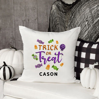 Personalized Halloween Throw Pillow Covers – Sweet and Spooky