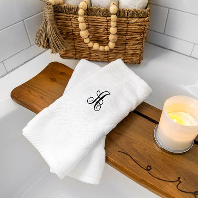 Monogrammed Luxurious Hand Towels