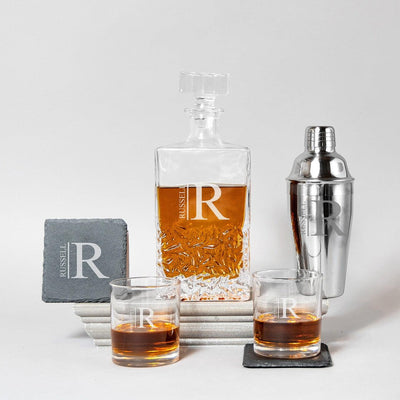 Personalized Kinsale Barware Gift Set