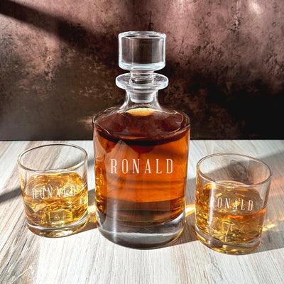 Personalized Kingsport Decanter Set – Modern Designs