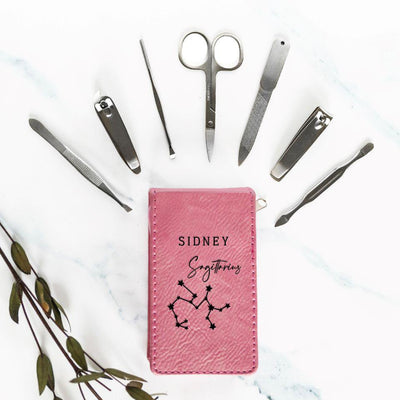 Personalized Astrology Zodiac Sign Manicure Gift Set