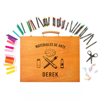Personalized Spanish Collection Art Set – Set de Arte Personalizado para Niños