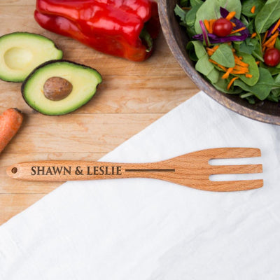 Personalized Wooden Fork (1 Fork)