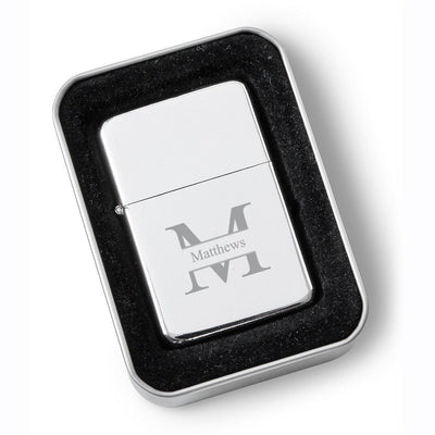 Personalized Stainless Steel Wind Proof Lighter